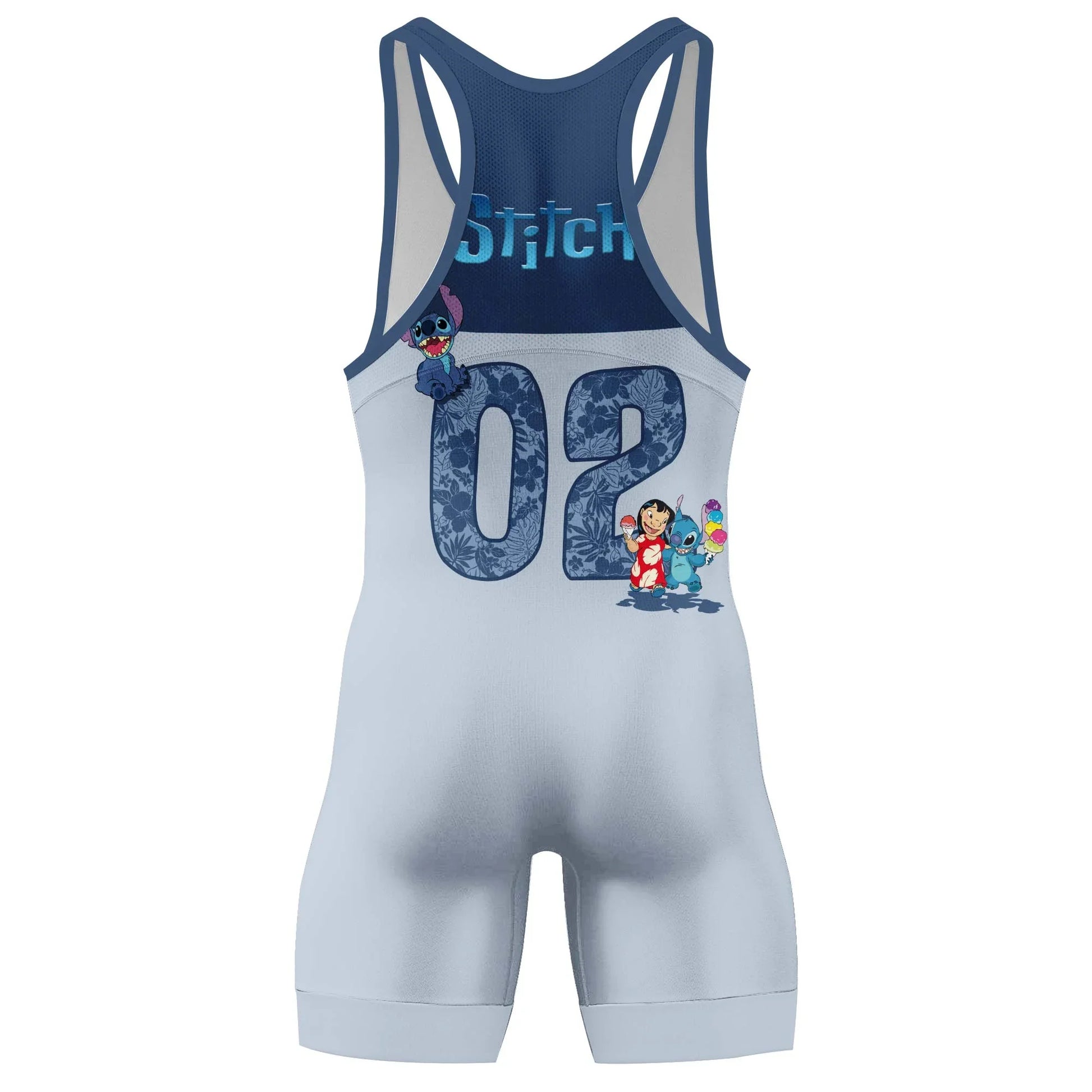 Personalized Stitch Wrestling Singlet