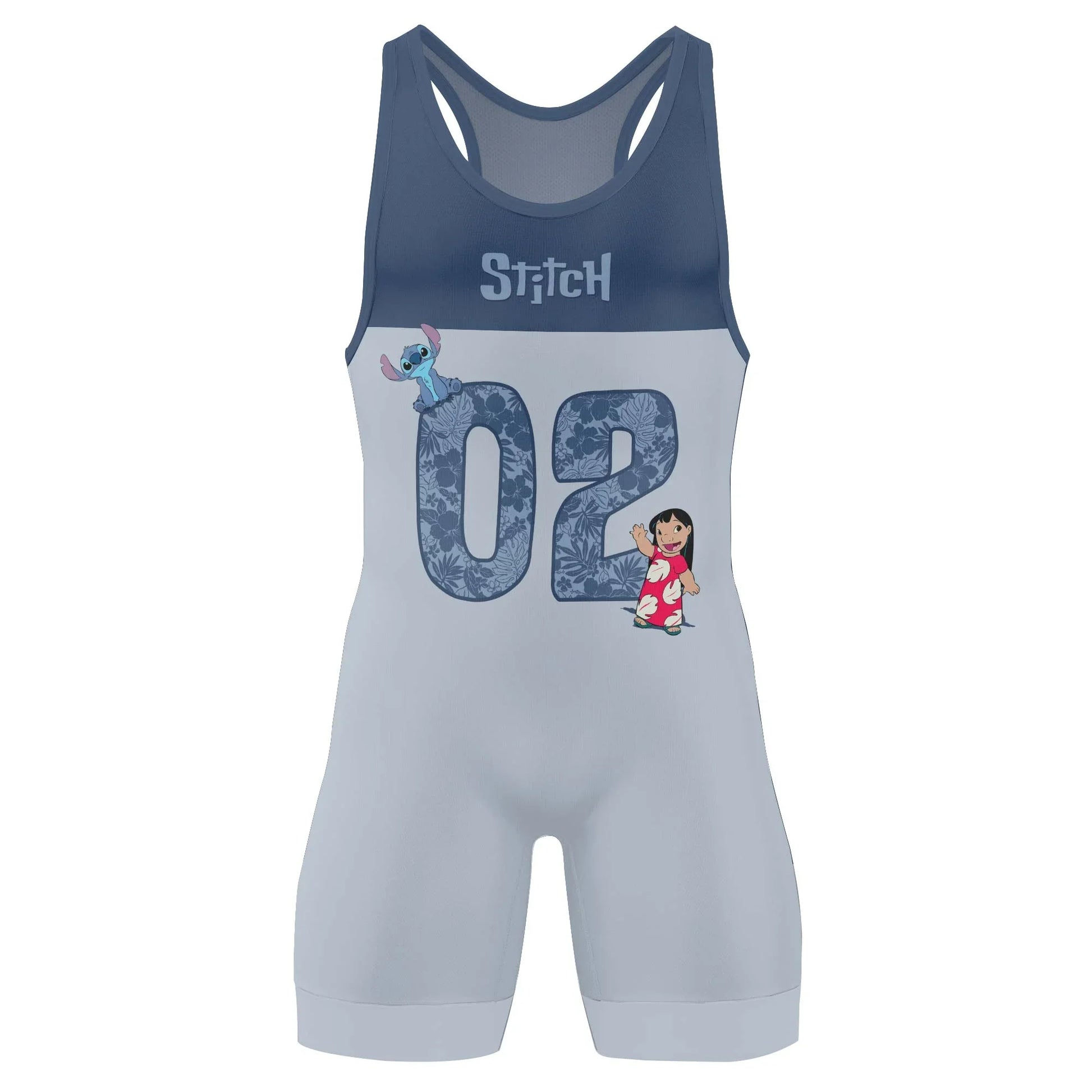 Personalized Stitch Wrestling Singlet