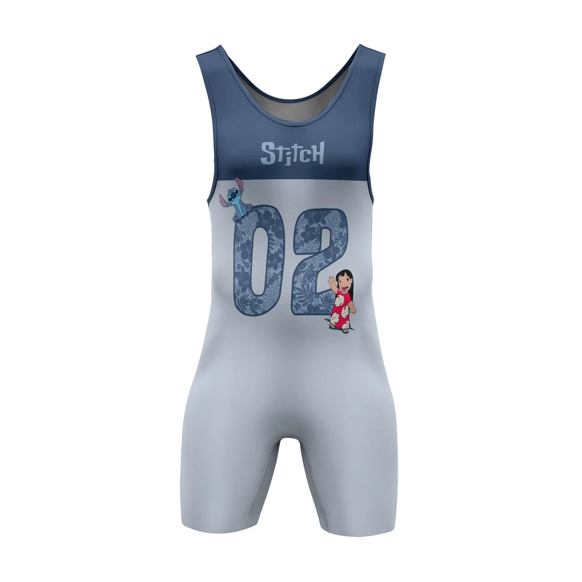 Personalized Stitch Wrestling Singlet