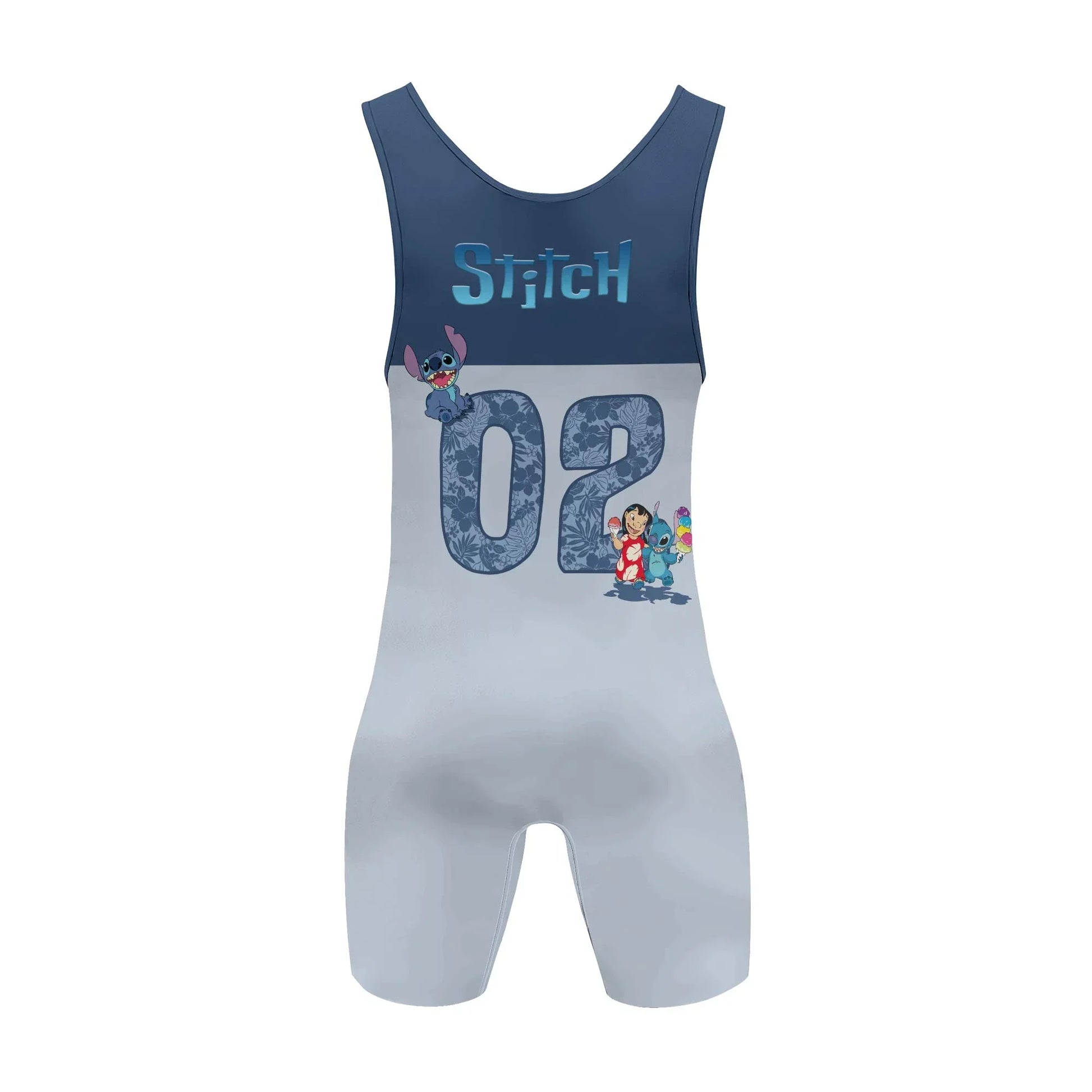 Personalized Stitch Wrestling Singlet