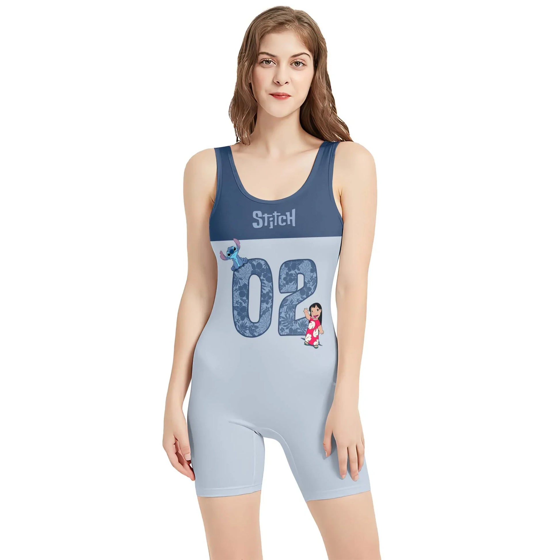 Personalized Stitch Wrestling Singlet