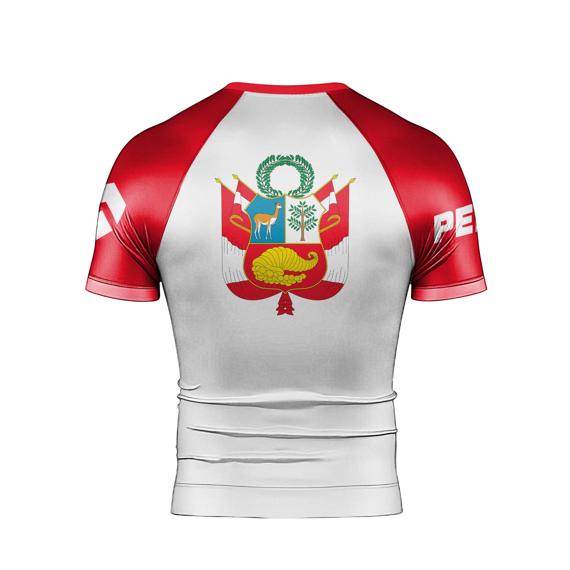 Peru Flag Rash Guard
