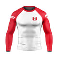 Peru Flag Rash Guard