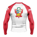 Peru Flag Rash Guard