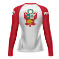Peru Flag Rash Guard