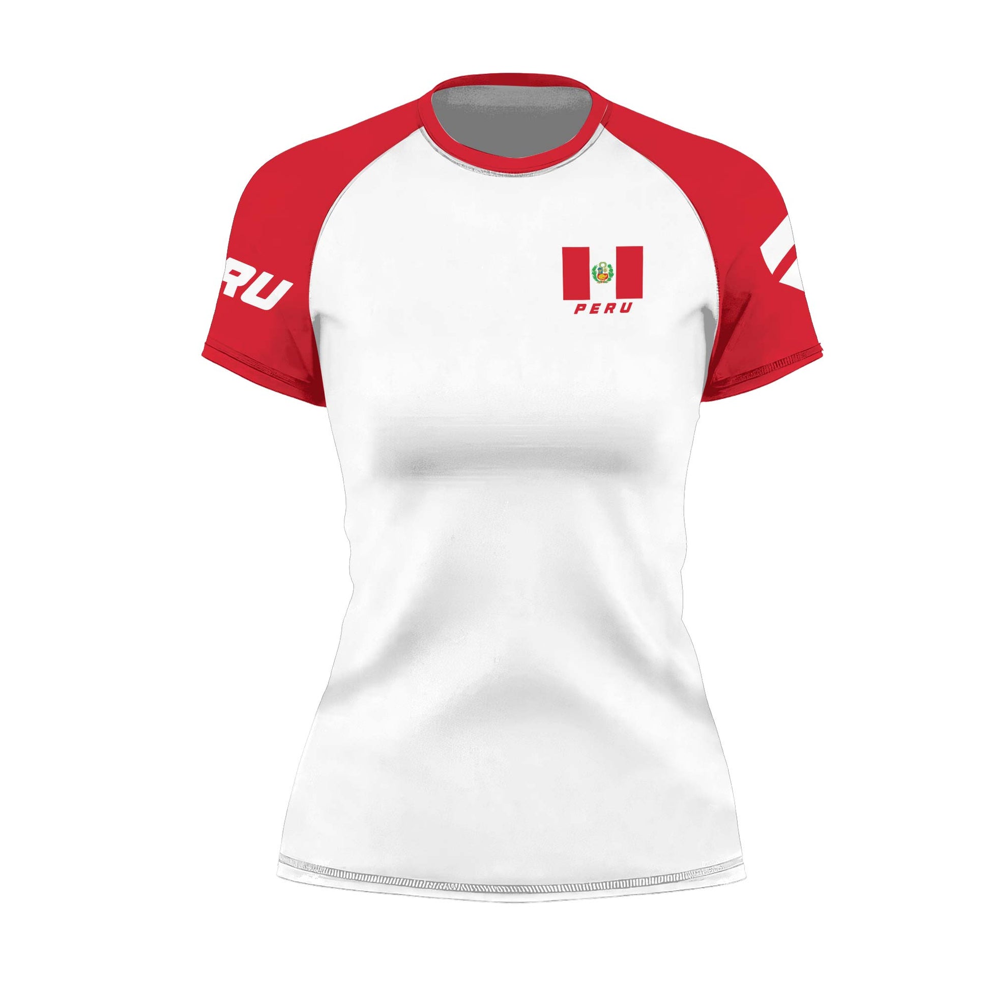 Peru Flag Rash Guard