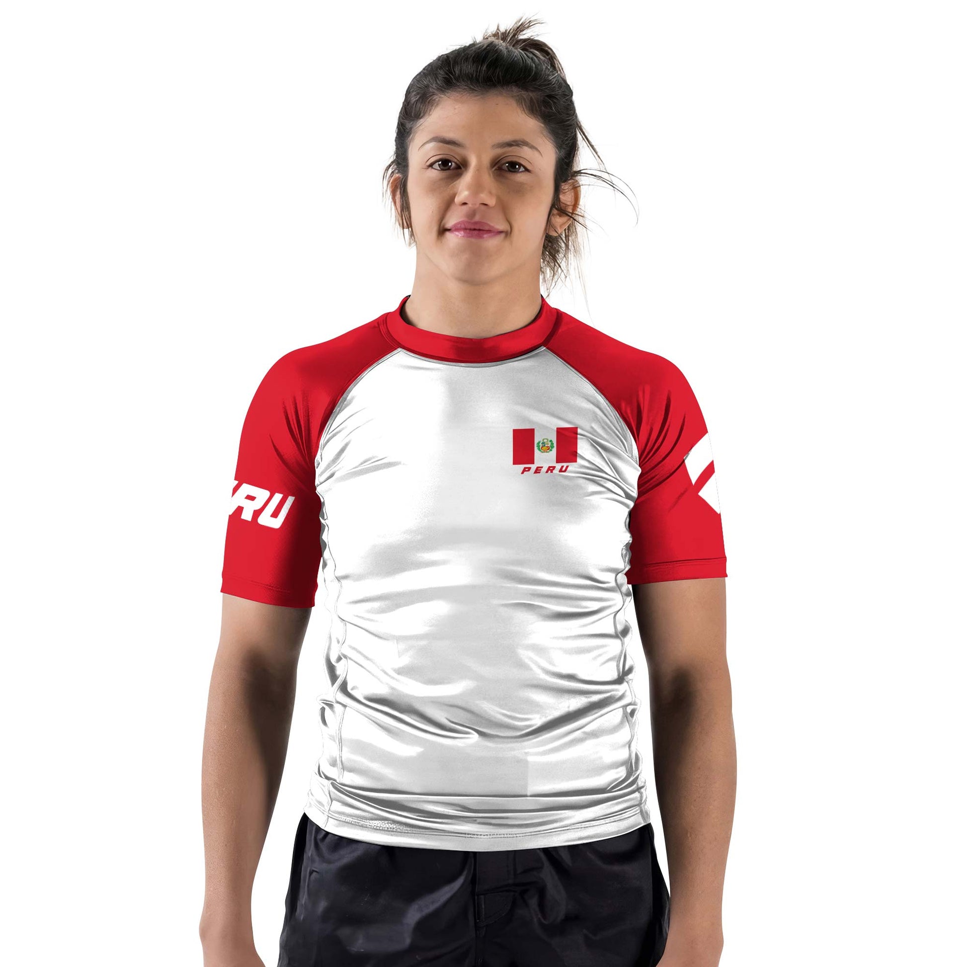 Peru Flag Rash Guard