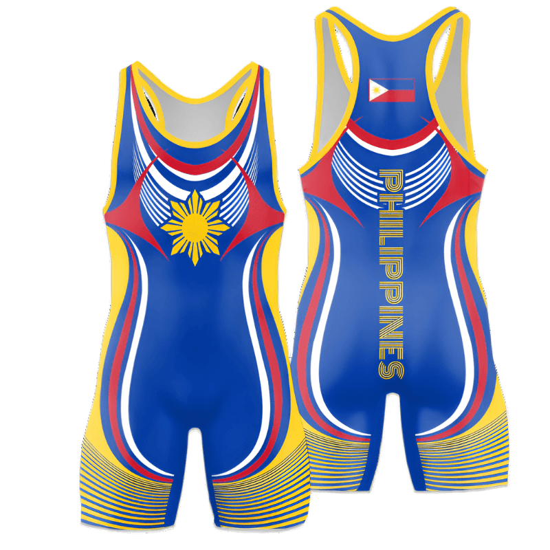 Philipines Olympic Wrestling Singlet