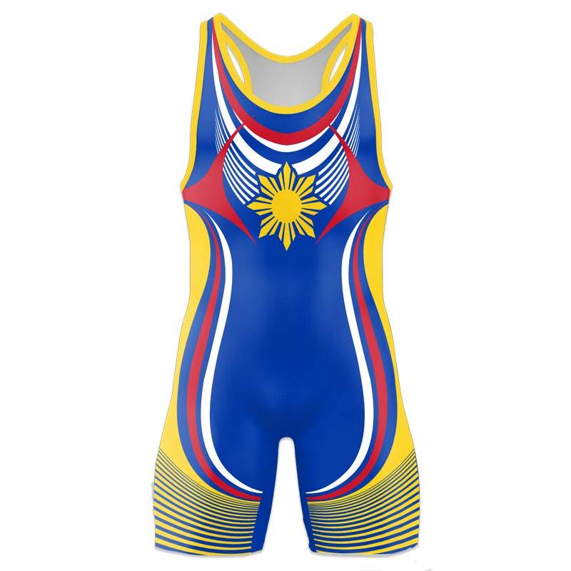 Philipines Olympic Wrestling Singlet