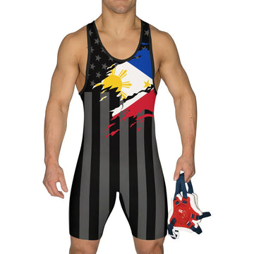 Philippine Phantom Division Wrestling Singlet