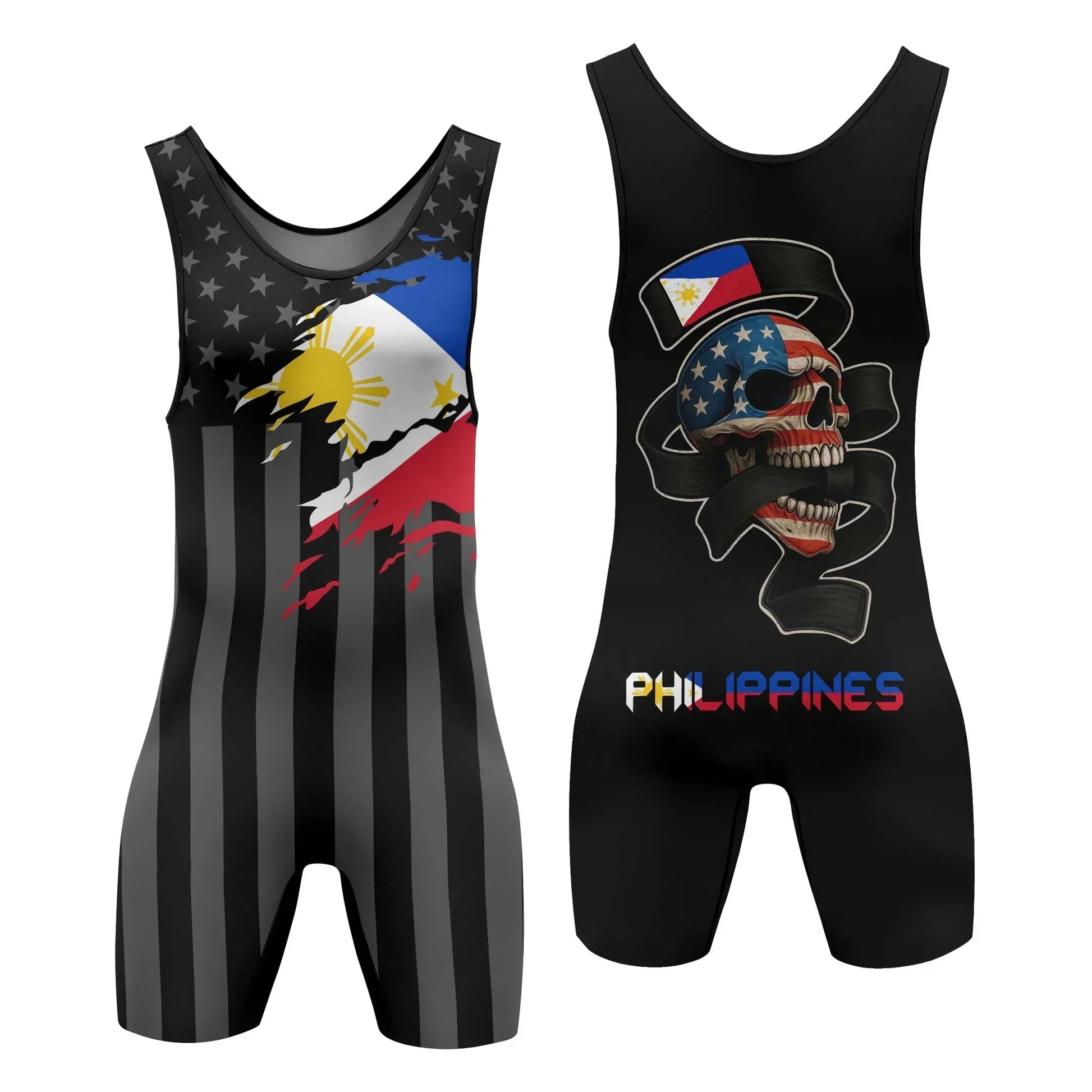 Philippine Phantom Division Wrestling Singlet