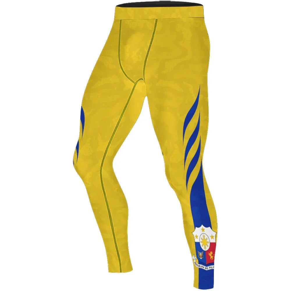 Philippines Heritage Force Men's Compression Leggings