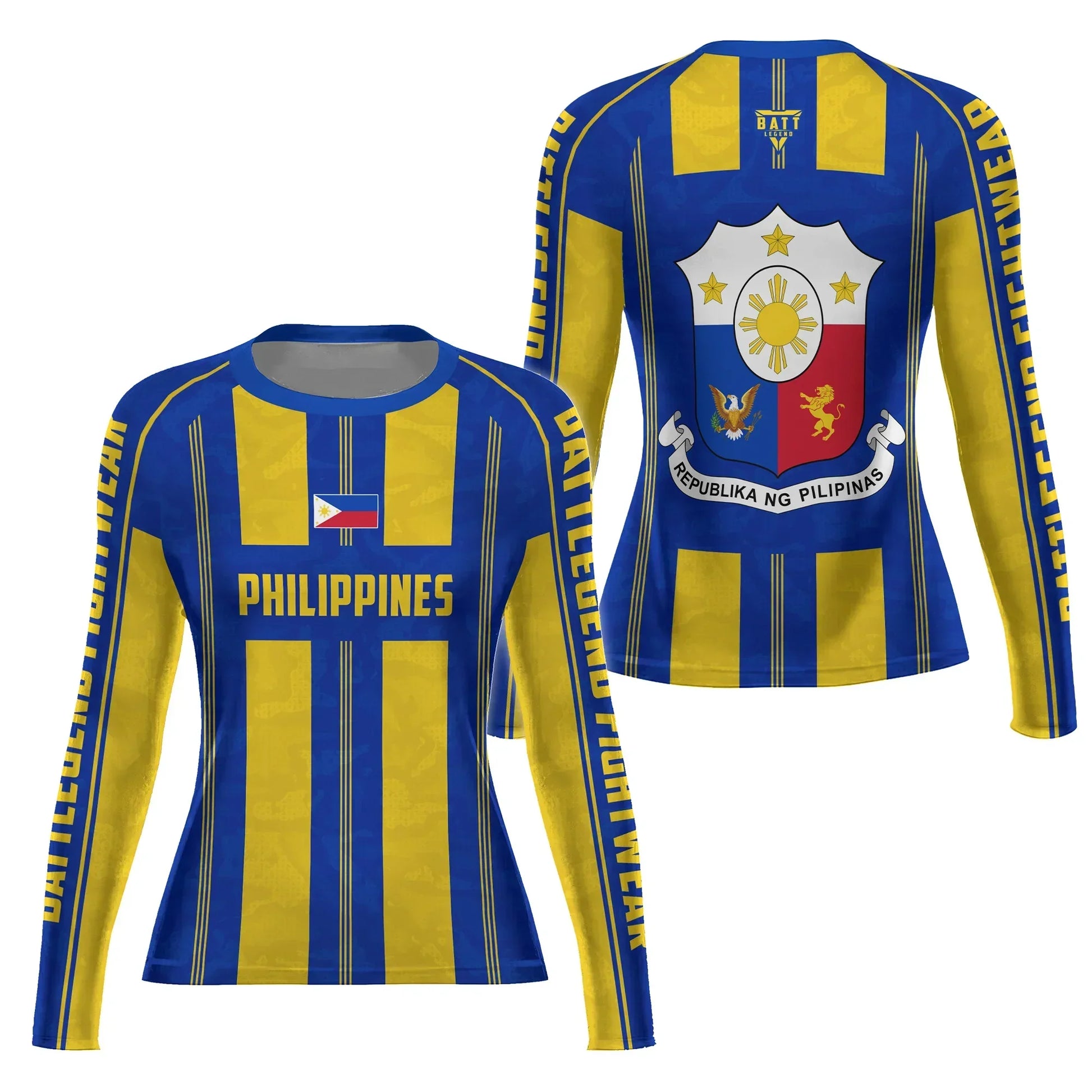 Philippines Heritage Force Rash Guard