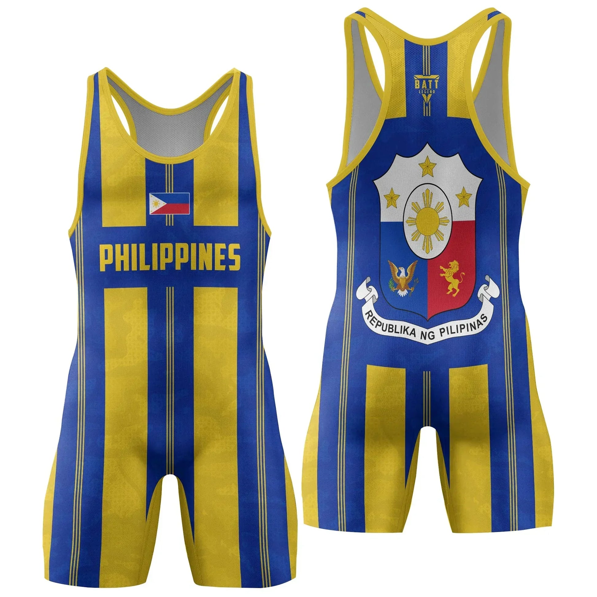 Philippines Heritage Force Wrestling Singlet