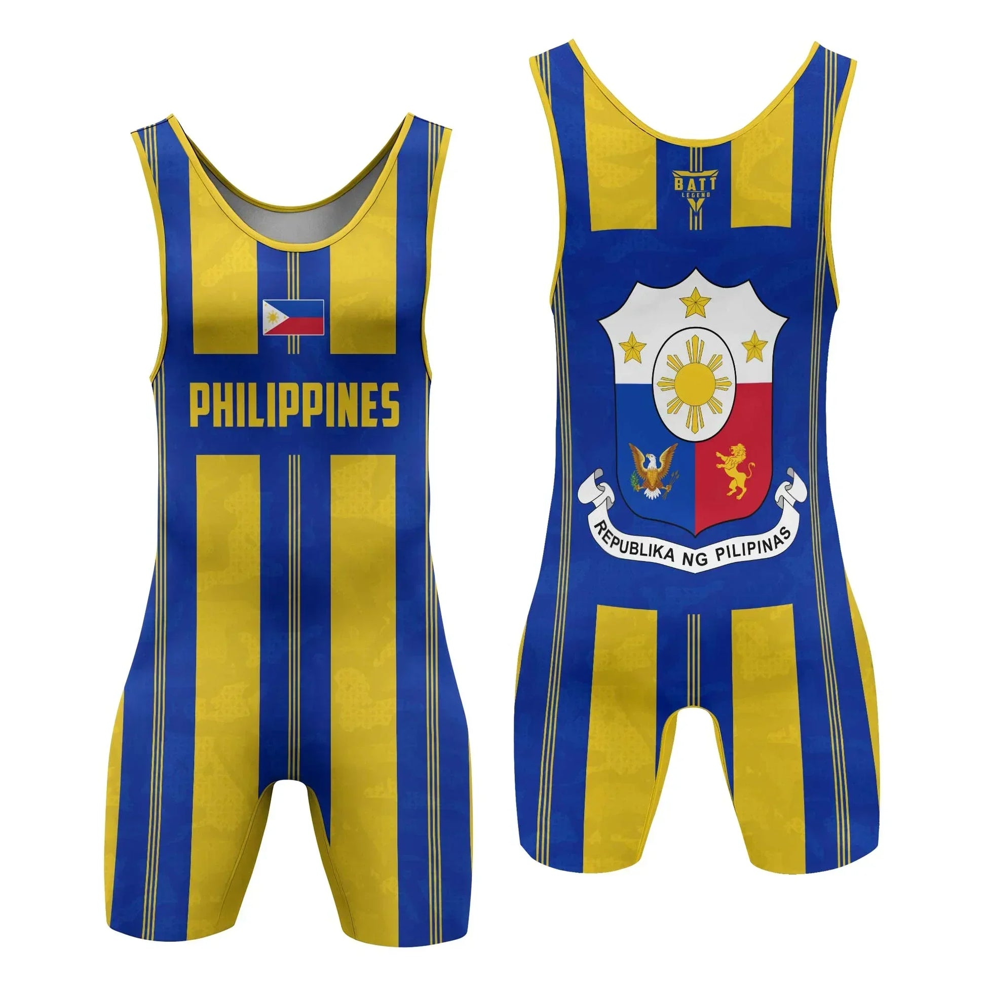 Philippines Heritage Force Wrestling Singlet