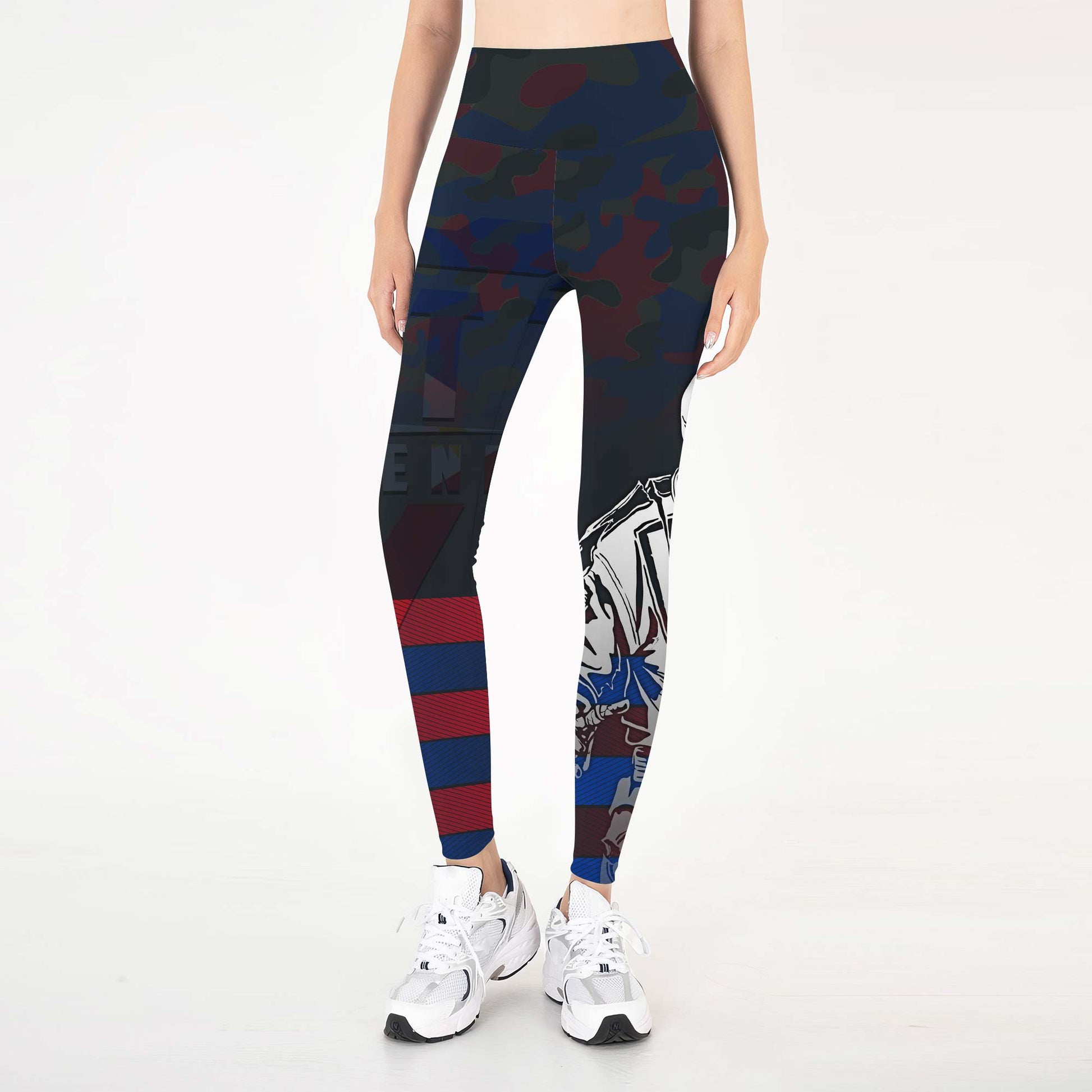 Philippines Skull Fighter Leggings