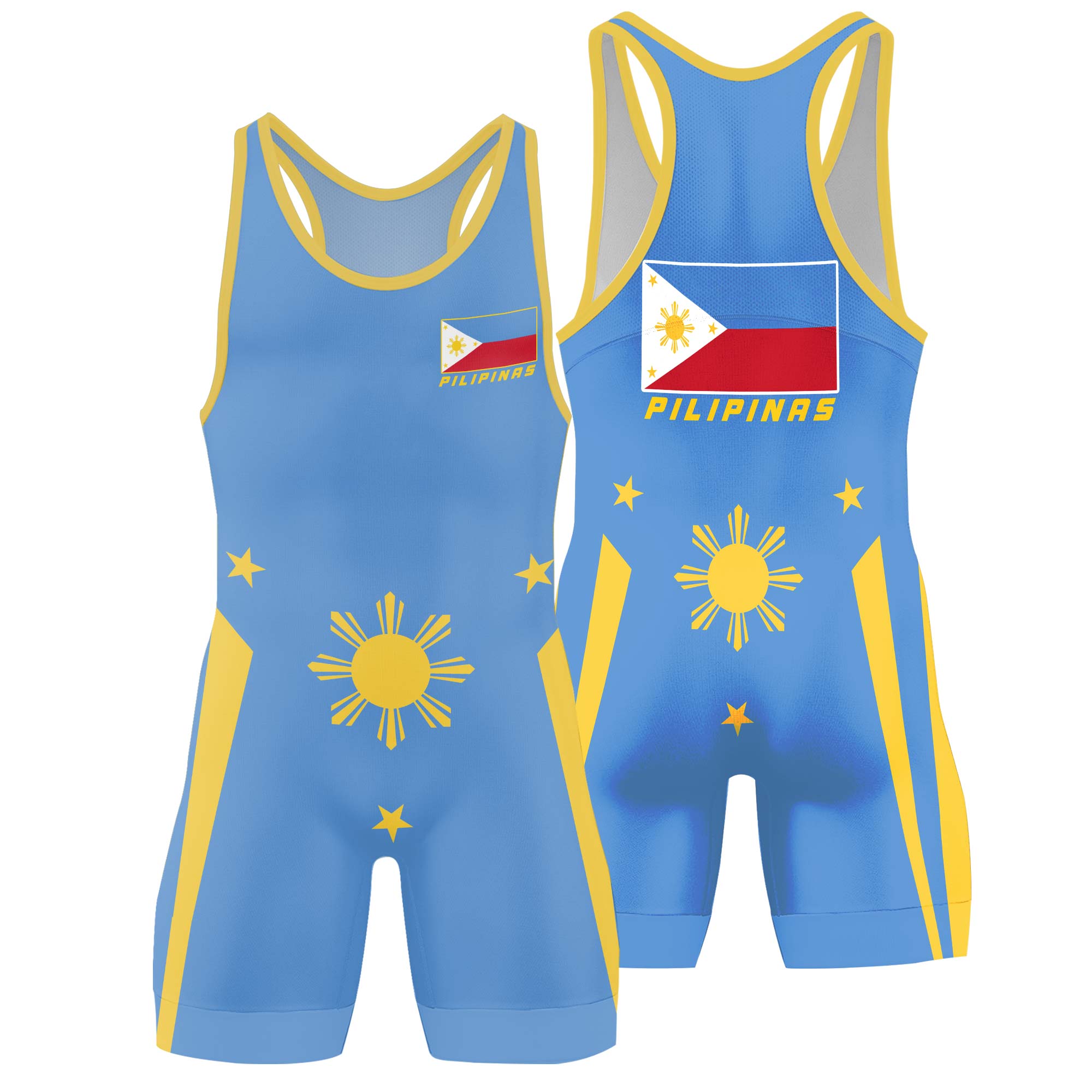 Philippines Wrestling Singlet