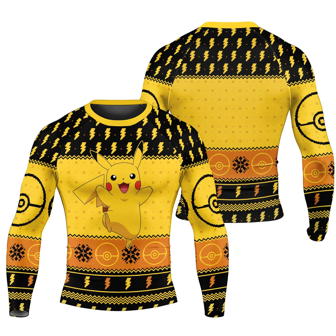 Pikachu Christmas Cheer Rash Guard