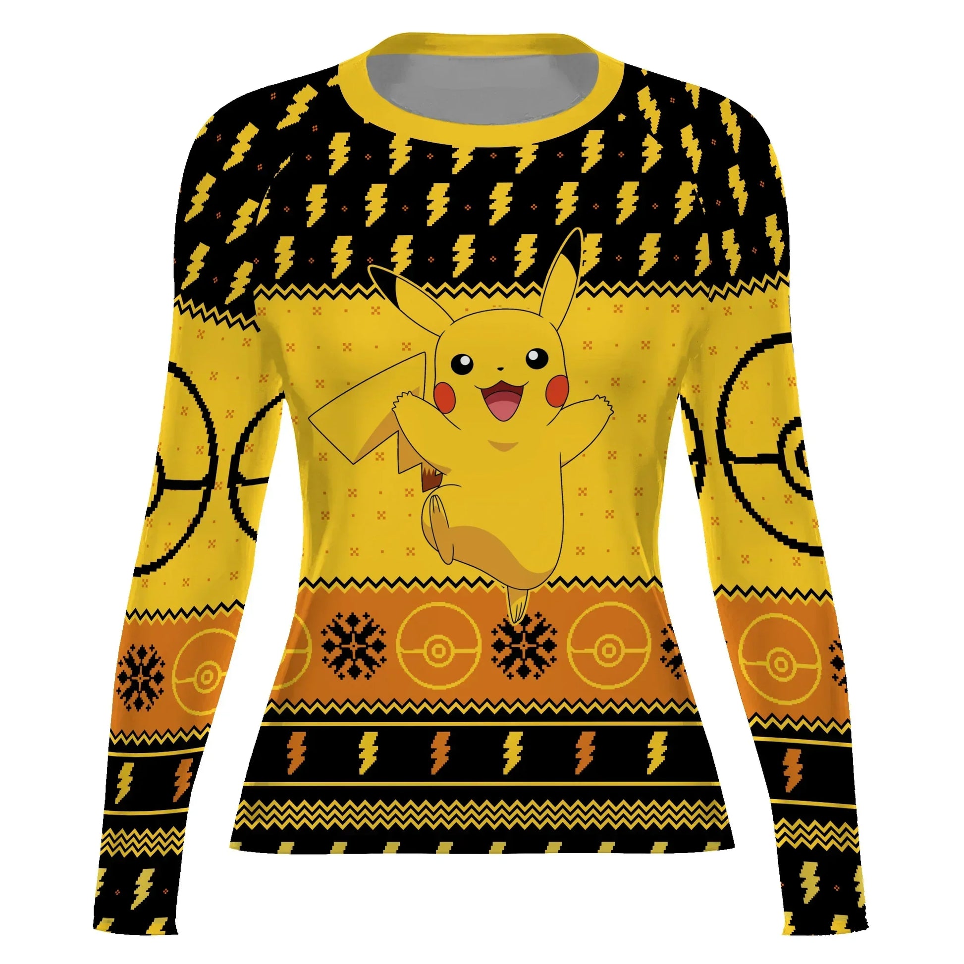 Pikachu Christmas Cheer Rash Guard