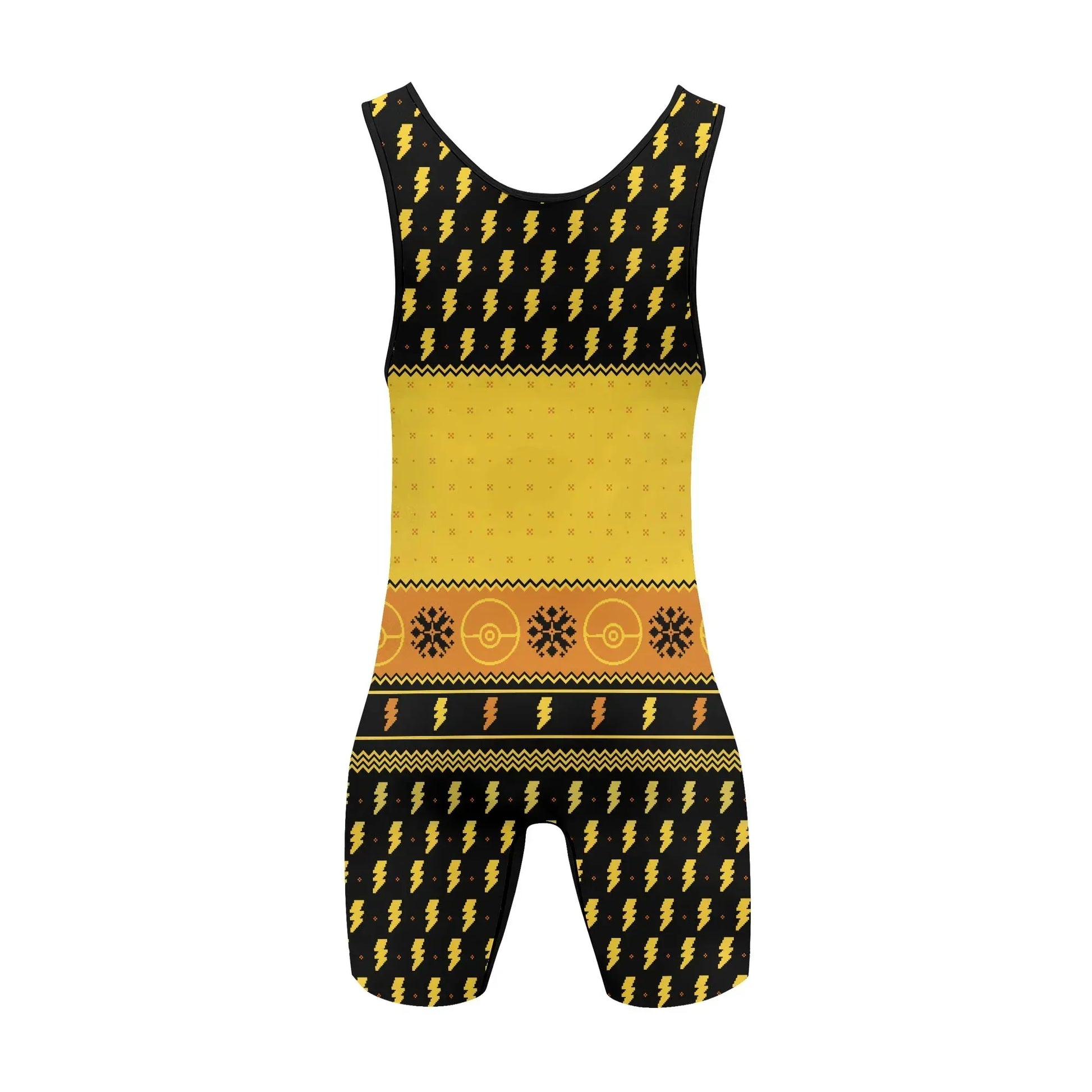 Pikachu Christmas Cheer Wrestling Singlet