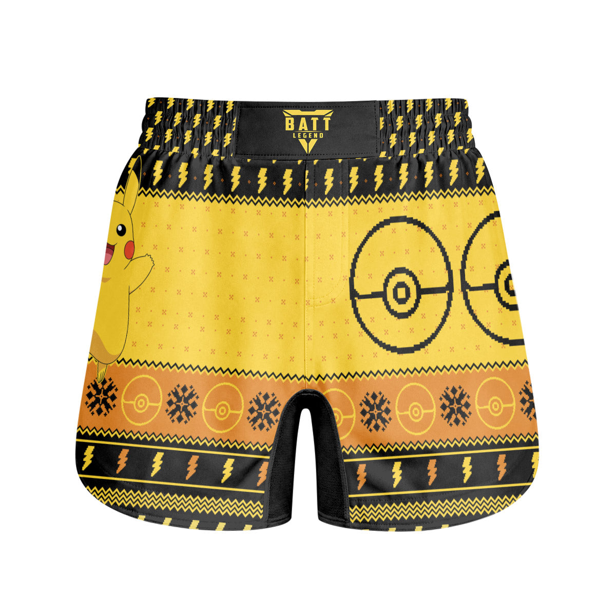 Pikachu Christmas Cheer Grappling Shorts