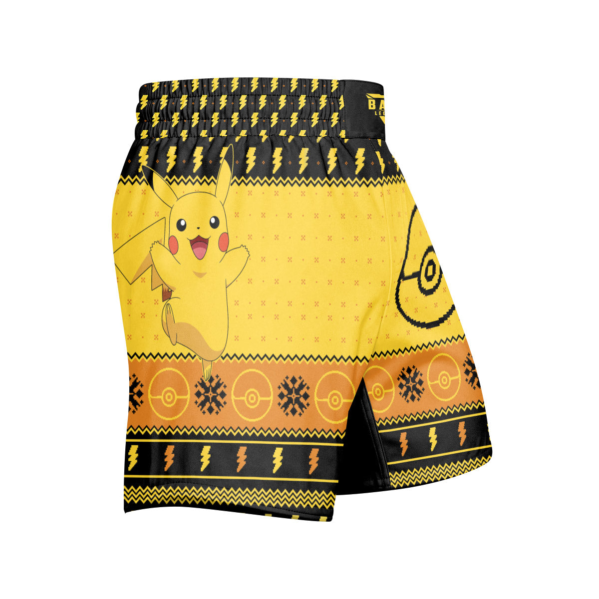 Pikachu Christmas Cheer Grappling Shorts