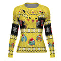 Pikachu Christmas Rash Guard