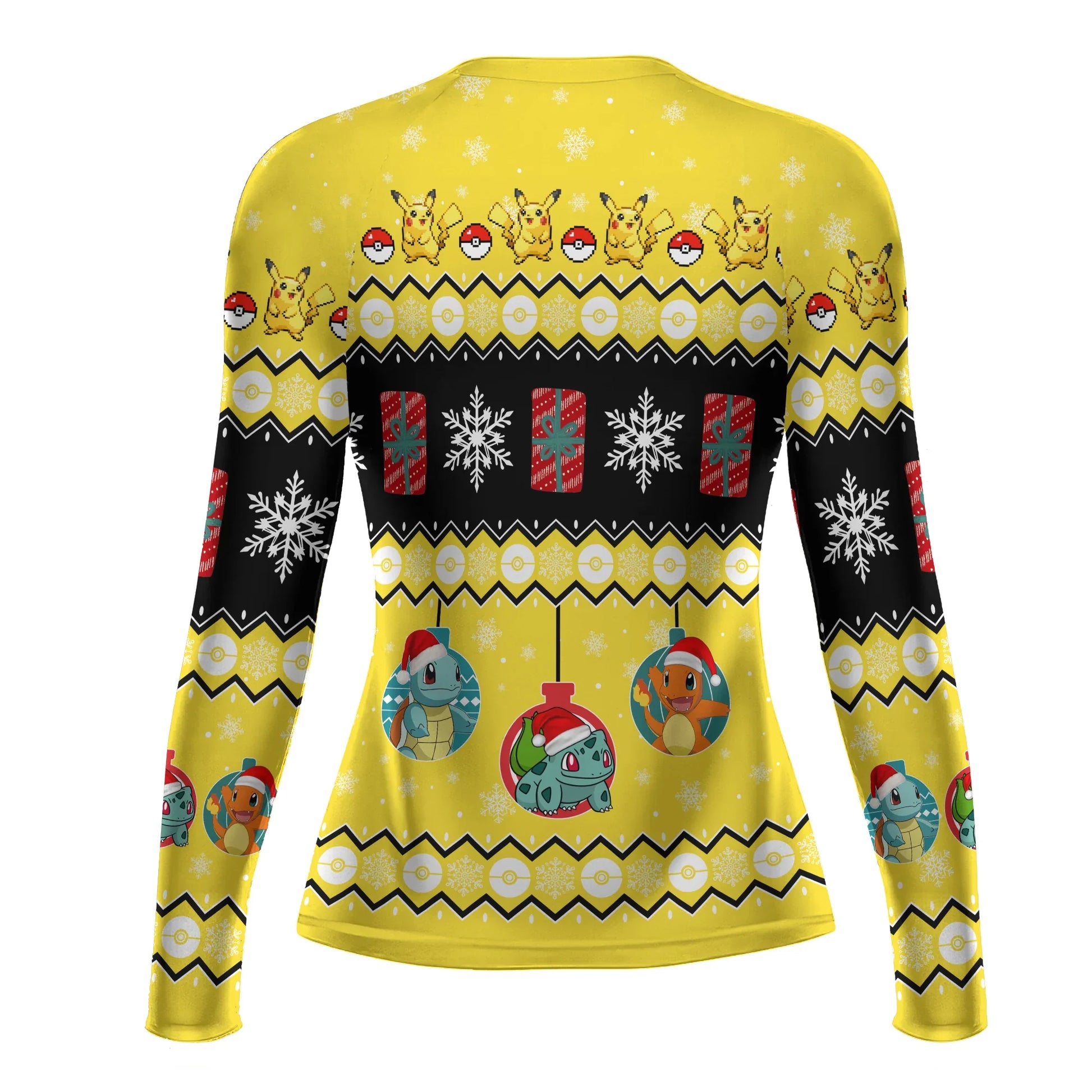 Pikachu Christmas Rash Guard