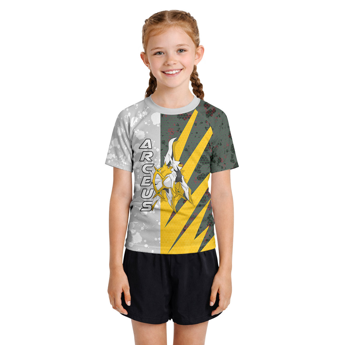 Pokemon Arceus Kids Rash Guard