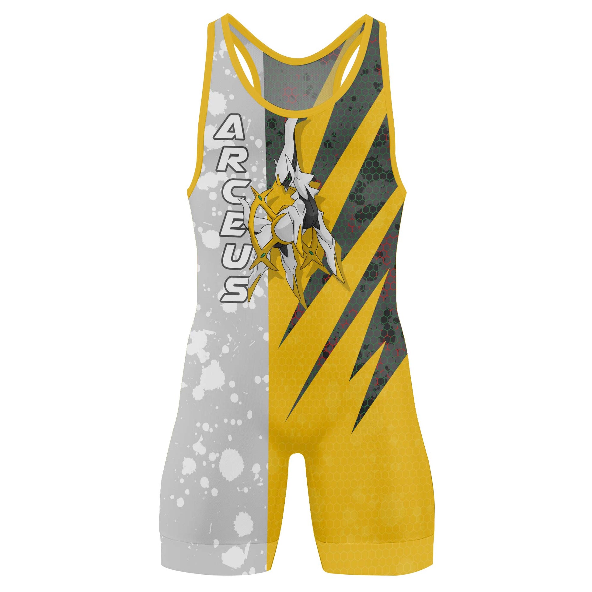 Pokemon Arceus Wrestling Singlet