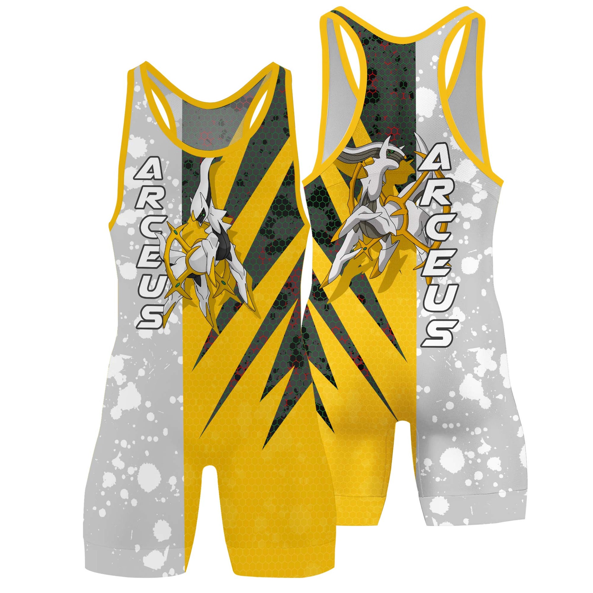 Pokemon Arceus Wrestling Singlet