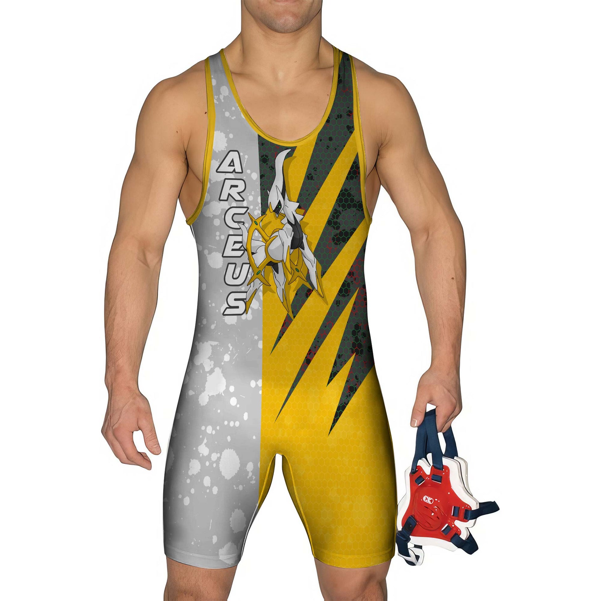 Pokemon Arceus Wrestling Singlet