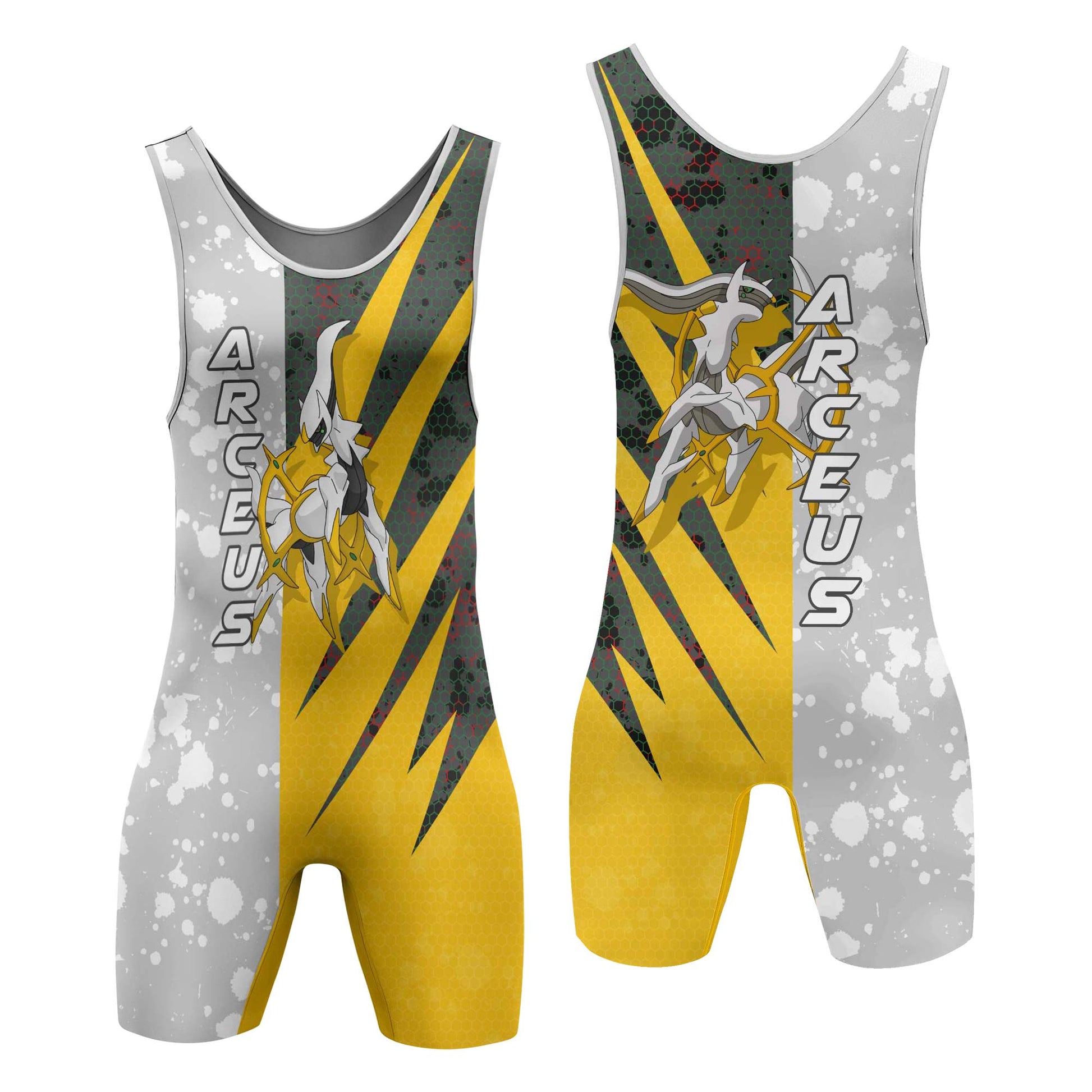 Pokemon Arceus Wrestling Singlet