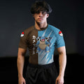 Pokemon Blastoise Water Cannon Rash Guard