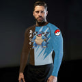 Pokemon Blastoise Water Cannon Rash Guard