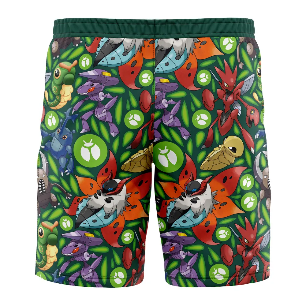 Pokemon Bug Type Swim Trunks