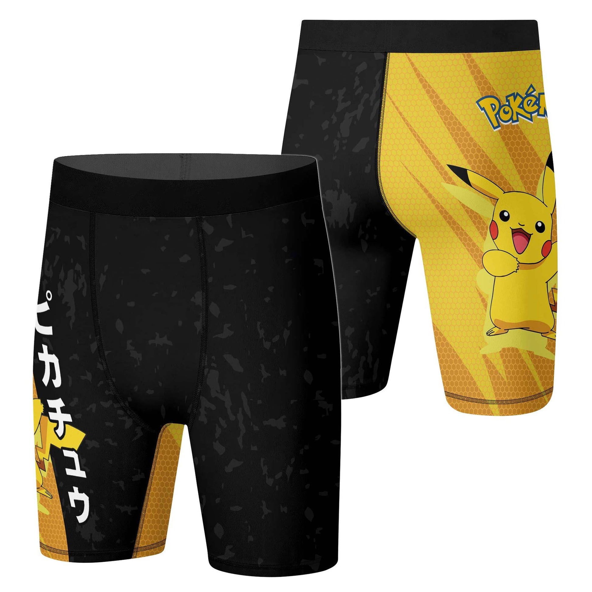 Pokemon Classic Pikachu Compression Shorts