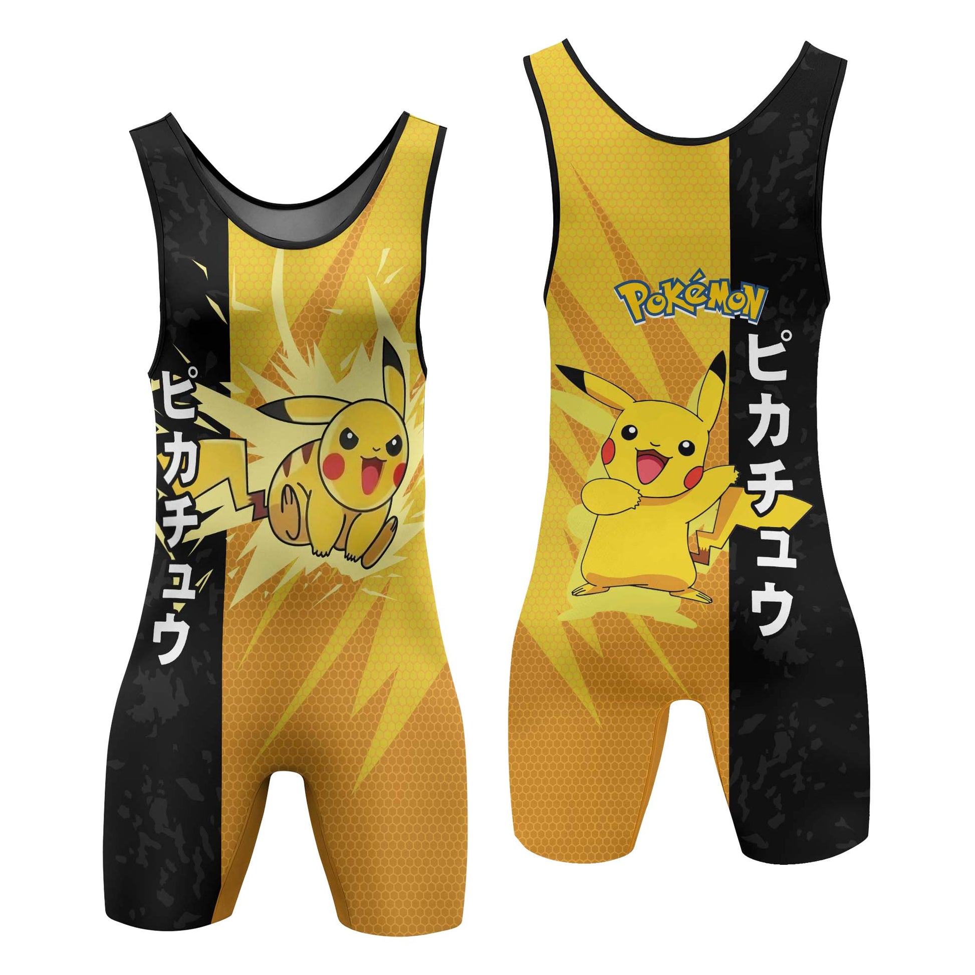 Pokemon Classic Pikachu Wrestling Singlet