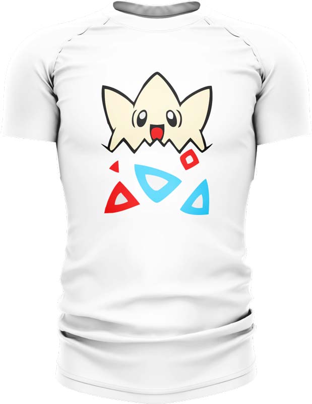 Pokemon Cute Togepi Short Sleeve Rash Guard