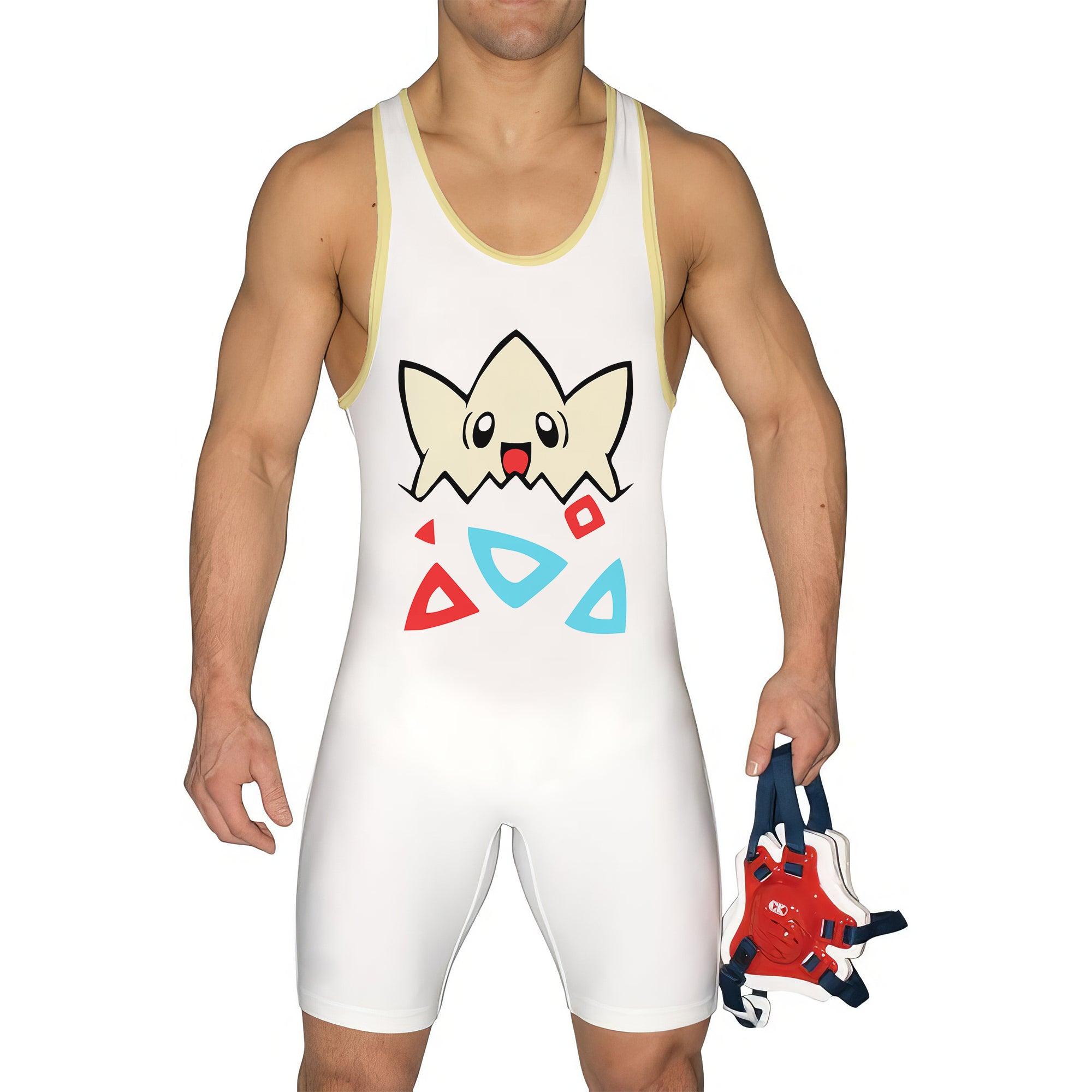 Pokemon Cute Togepi Wrestling Singlet | Wrestling Singlet