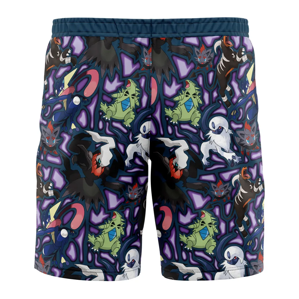 Pokemon Dark Type Swim Trunks
