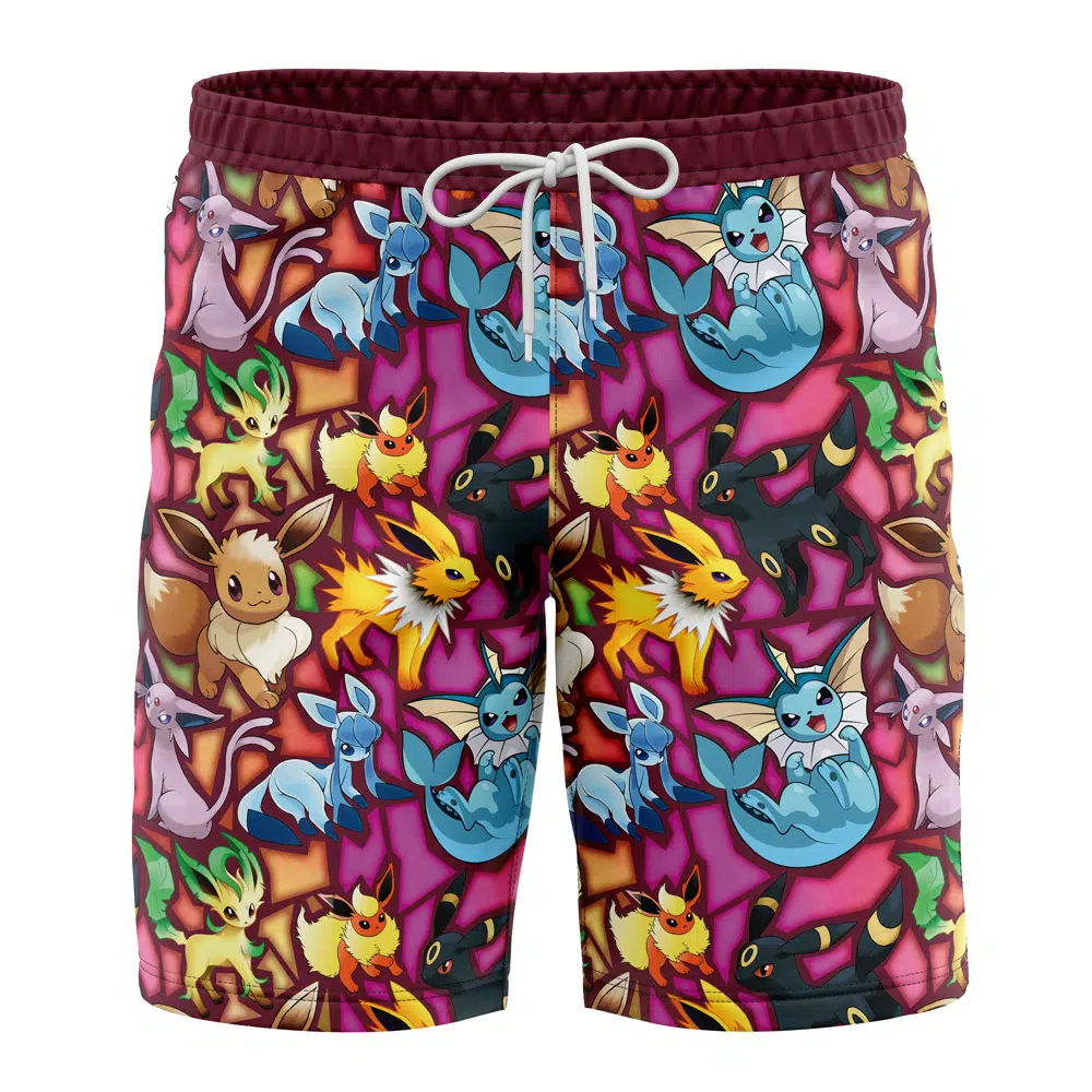 Pokemon Eevee Swim Trunks
