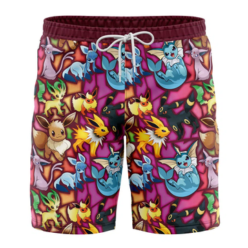 Pokemon Eevee Swim Trunks