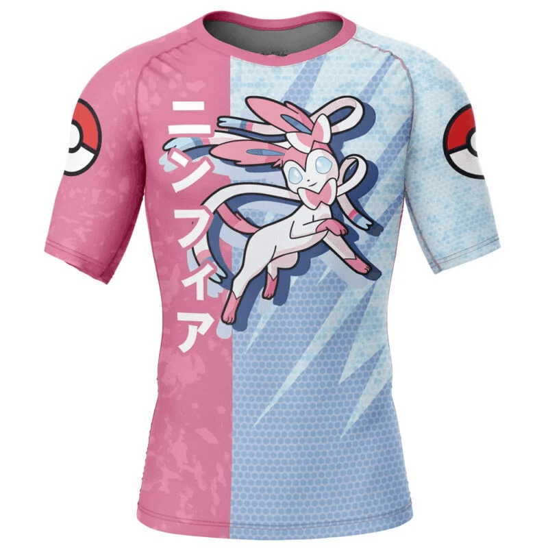 Pokemon Fairy Sylveon Rash Guard