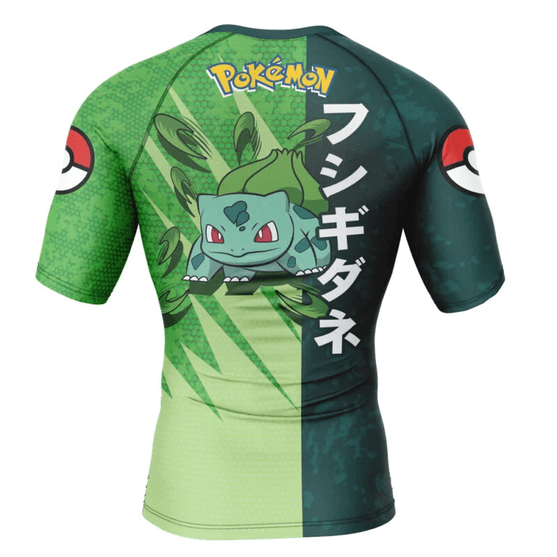 Pokemon Flower Buds Bulbasaur Rash Guard