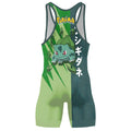 Pokemon Flower Buds Bulbasaur Wrestling Singlet