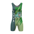 Pokemon Flower Buds Bulbasaur Wrestling Singlet