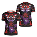 Pokemon Gastly Haunter Gengar Christmas Kids Rash Guard