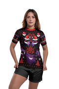 Pokemon Gastly Haunter Gengar Christmas Rash Guard