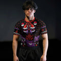 Pokemon Gastly Haunter Gengar Christmas Rash Guard